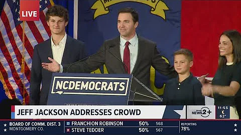 Jeff Jackson wins NC Attorney General race