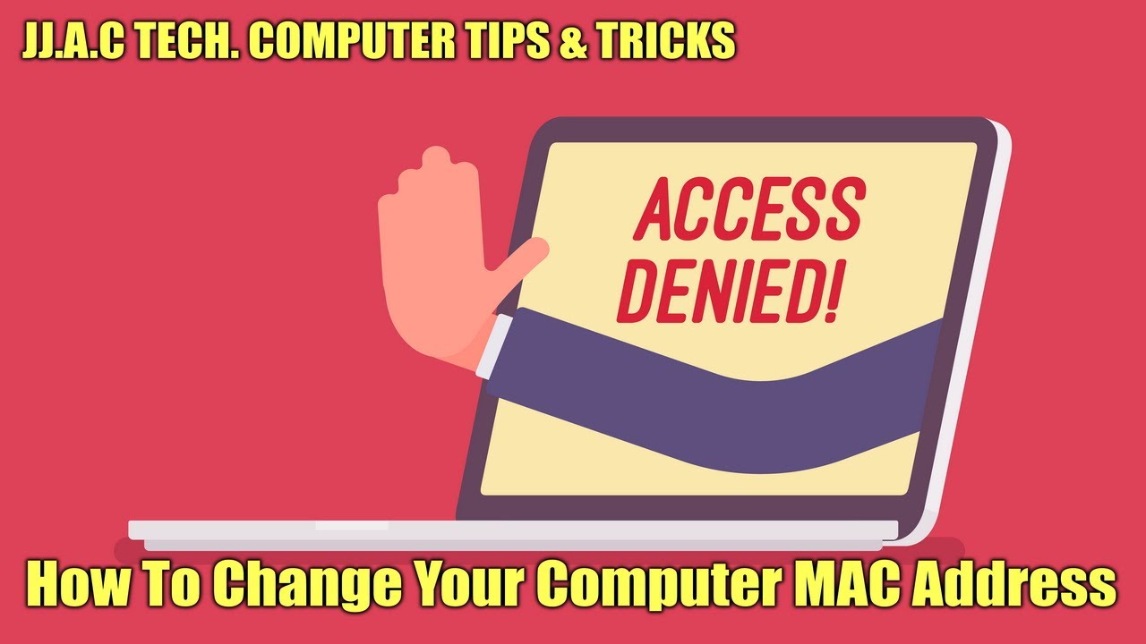 How To Change Your PC or Laptop MAC Address The Easy Way! YouTube