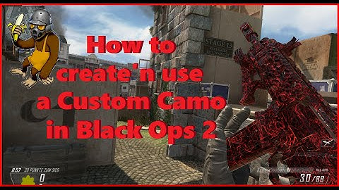 [BO2/TUT] How to create & use a custom Camo