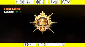 Finally Reached Conqueror ! C4S11 Conqueror #bgmi #fpp #rankpush #conqueror #hackergameplay