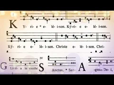 KYRIE ELEISON  - GLORIA IN EXCÉLSIS - SANCTUS - AGNUS Dei   Sheet Music ( MISSA X ALME PATER)