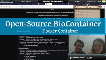 DesPair Programming #16 | Setting up Open-Source BioContainers [Bioinformatics/Docker]