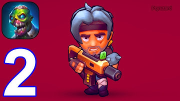 Infected Days - Gameplay Walkthrough Part 2 Zombie Base Defense Out Of Bounds Bug (iOS, Android)