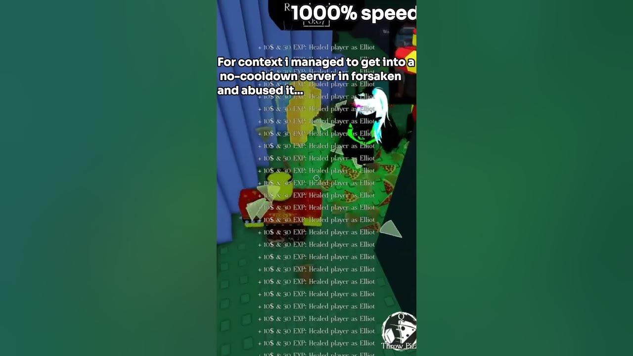 I got into a no cooldown forsaken server...