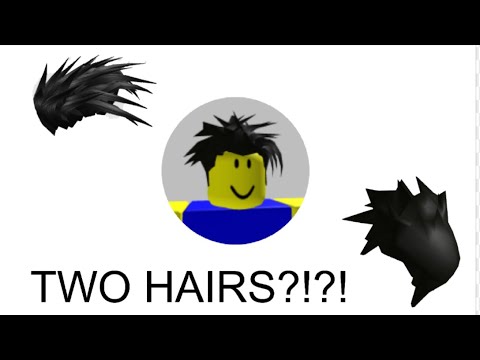 How To Wear Two Hairs On Roblox Mobile Youtube - roblox how to wear 2 hairs on mobile