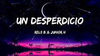 Rels B & Junior H - Un Desperdicio (LETRAS)