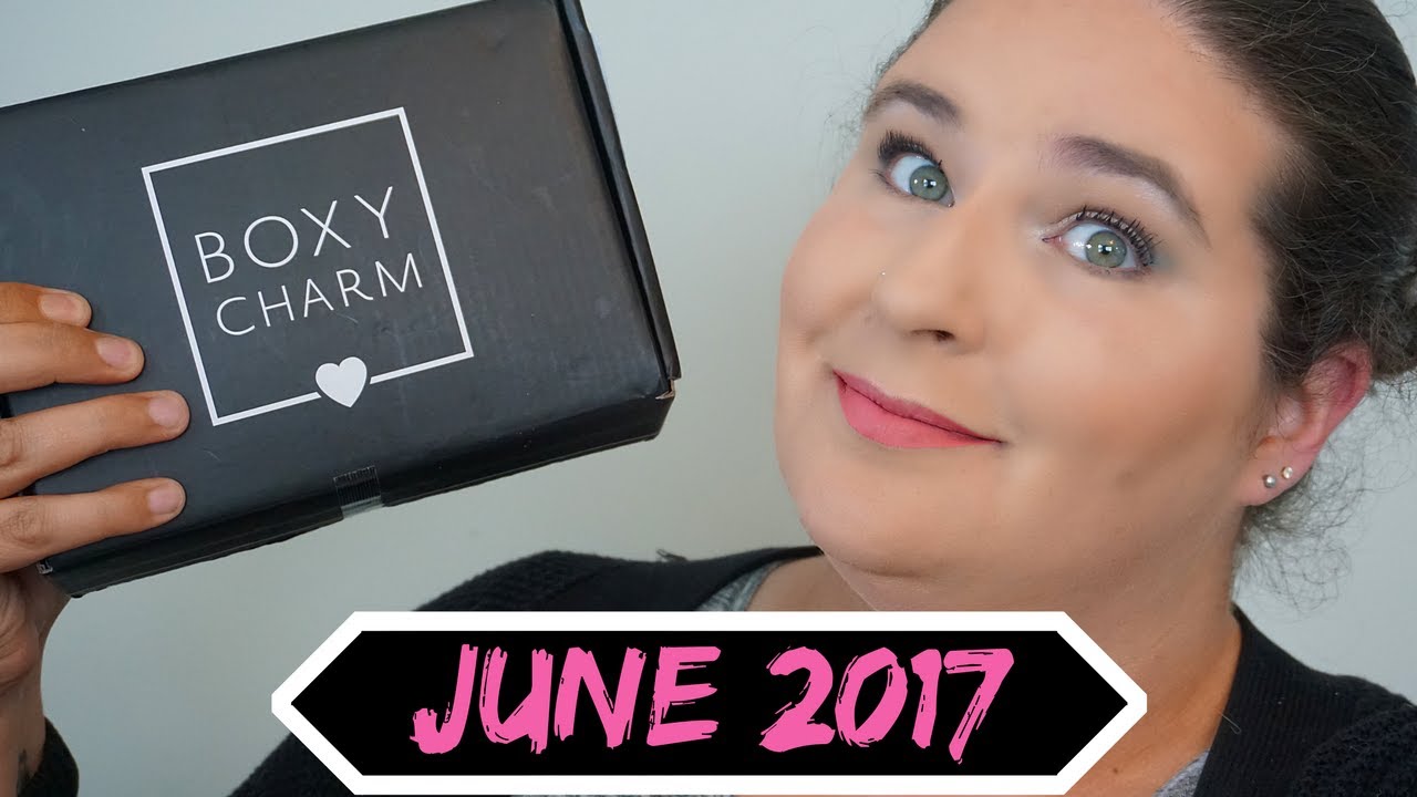 BOXYCHARM June 2017 YouTube