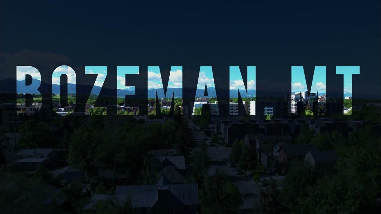 2022 Bozeman, MT Summer 4K Drone Stock Footage by Oleks Sobol Licensed