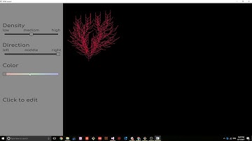 L System in SFML - Procedural Generated Foliage