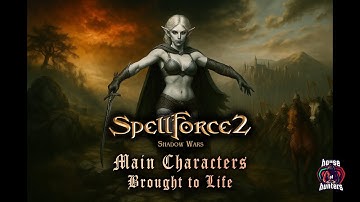 Spellforce 2 Shadow Wars Main Characters - Realistic AI Generation