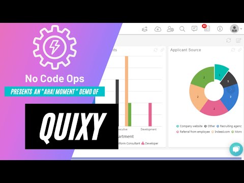 "Aha! Moment" Demo Video with Quixy