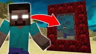 картинка: Как создать портал в измерение HEROBRINE в Minecraft