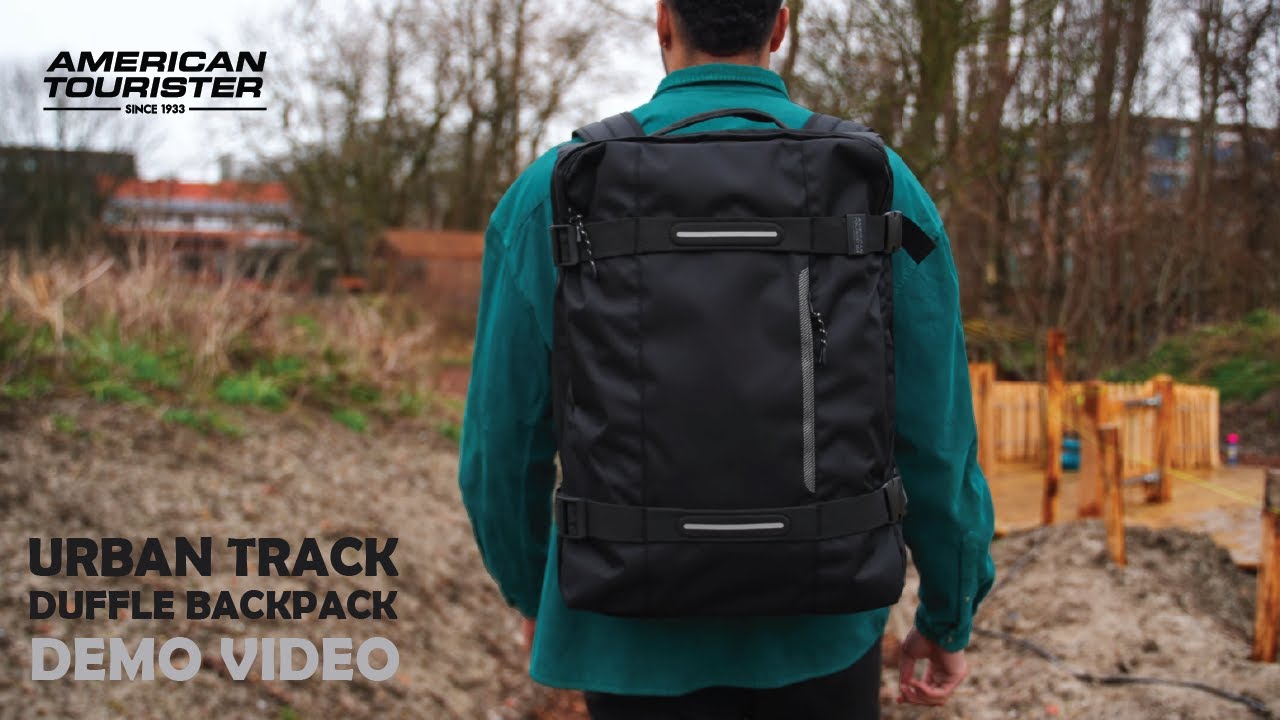 American Tourister Urban Track Duffle Backpack Demo  Features