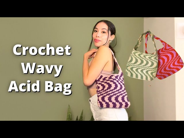 ★TOUT Y EST★ TSW Wavy Crochet Bag Sky Blue SWBGCC001SL sddefault.jpg