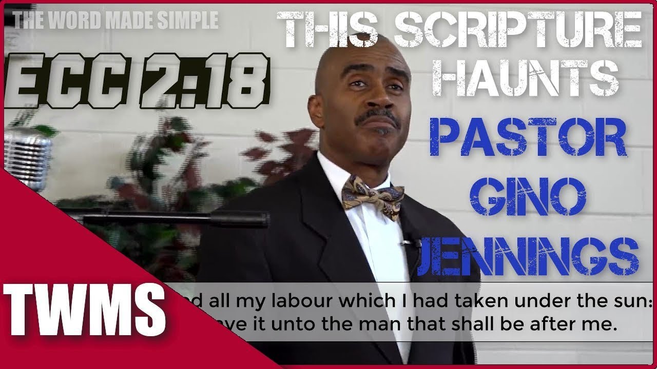 Apostle Gino Jennings - All Leaders have a Timeline | POWERFUL MESSAGE