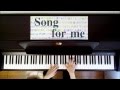 【嵐 大野智】 Song for me ピアノ 耳コピ