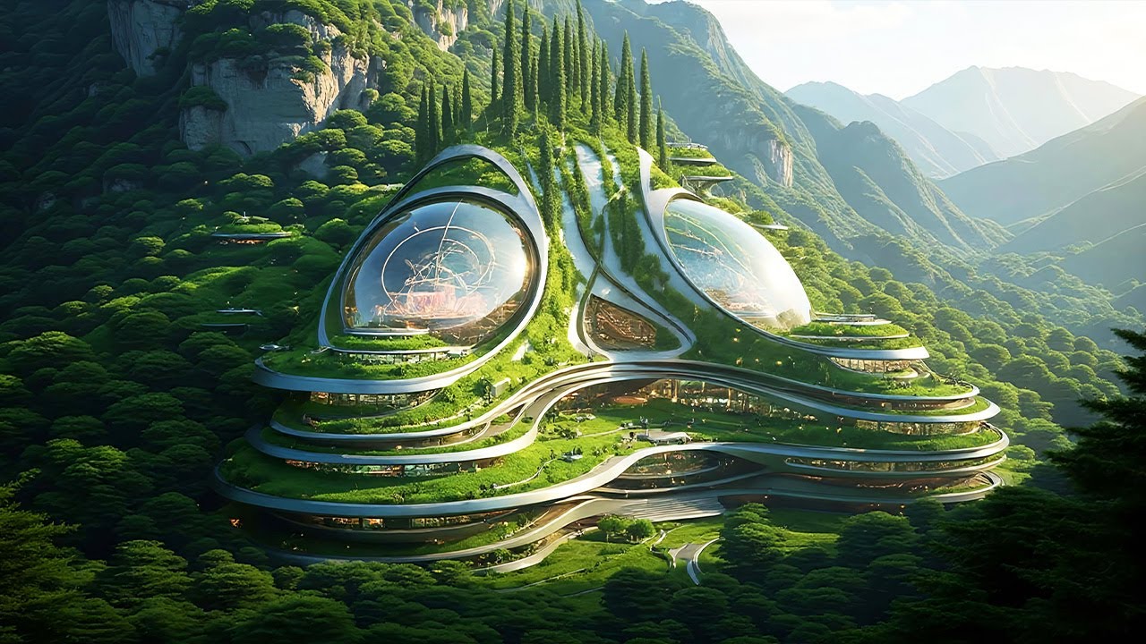 Tour the Futuristic Eco-Luxury Mansion – Automation Meets Sustainable Elegance and AI-Powered Living