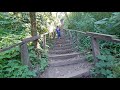 mas de 500 escaleras caminamos para llega al bello lugar de la Laguna chikabal