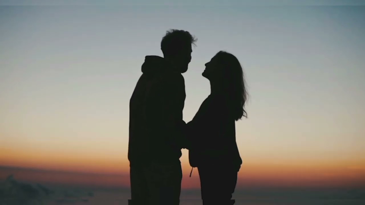 Romantic Couple Silhouette stock videos  Free stock footage  Free HD Videos   No Copyright