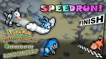 Can I SPEEDRUN the Pokemon Mystery Dungeon Sky RANDOMIZER?