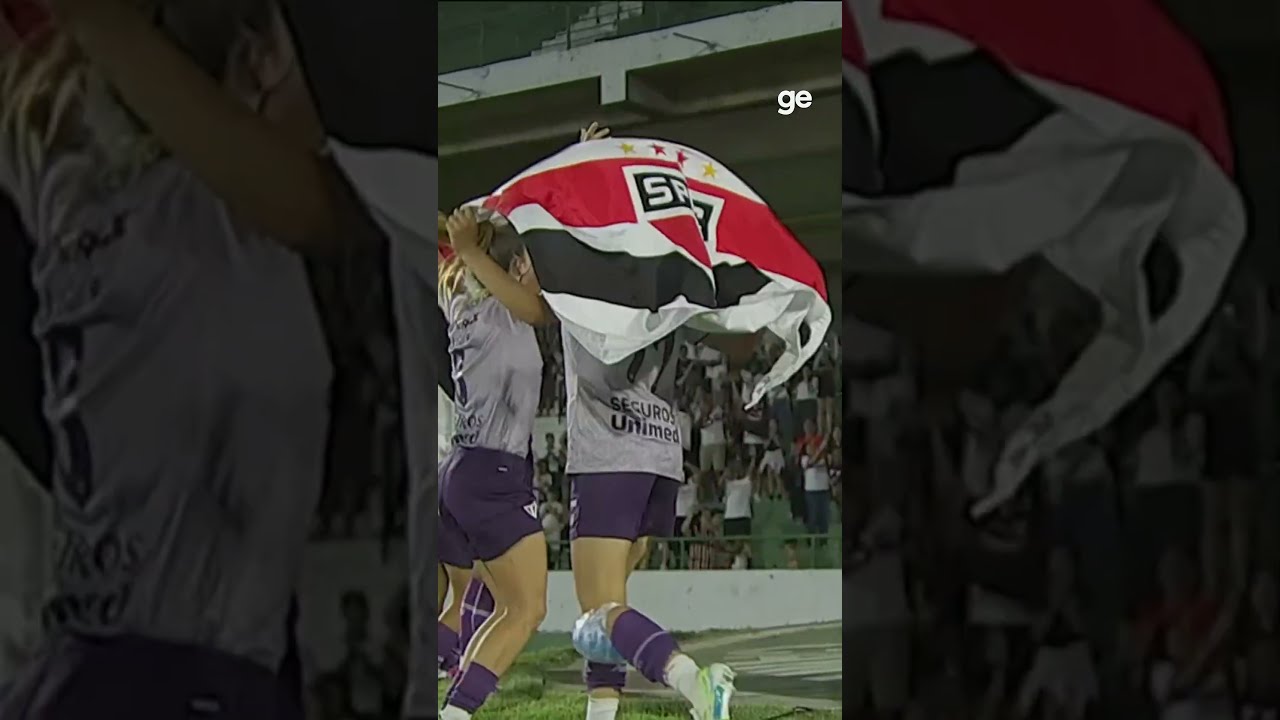 COMEMORA SÃO PAULO!! TÁ NA FINAL DO BRASILEIRÃO FEMININO!! | #shorts | ge.globo
