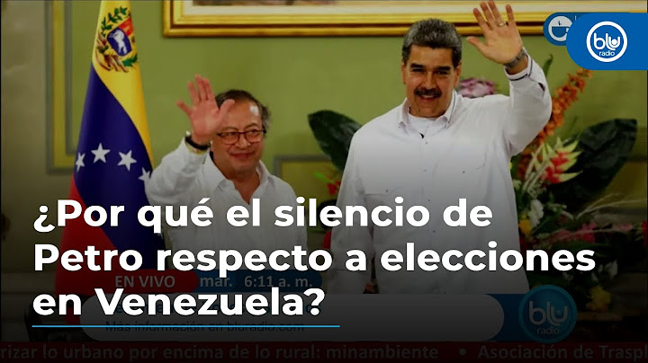 ¿Por qué el silencio de Petro respecto a elecciones en Venezuela?