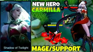 UPDATE: NEW HERO - Carmilla | Mobile Legends | Skill Tutorial