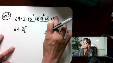 42 Saxon Pre-Algebra, Symbols of Inclusion, Division in Order of Operations