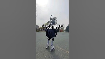 Second attempt at skate inline Powerslide Next Grey 100 purple #powerslide #Powerslidenextgrey100