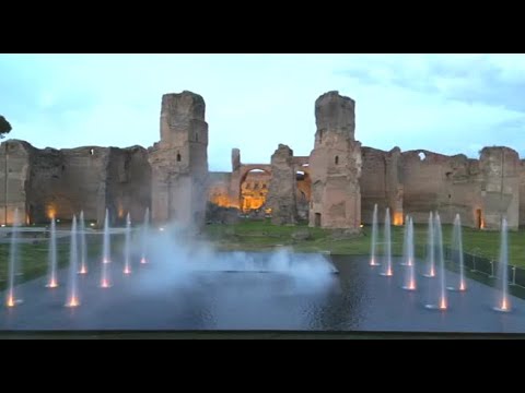 Rivoluzione Caracalla, uno specchio d'acqua alle Terme 1500 anni dopo