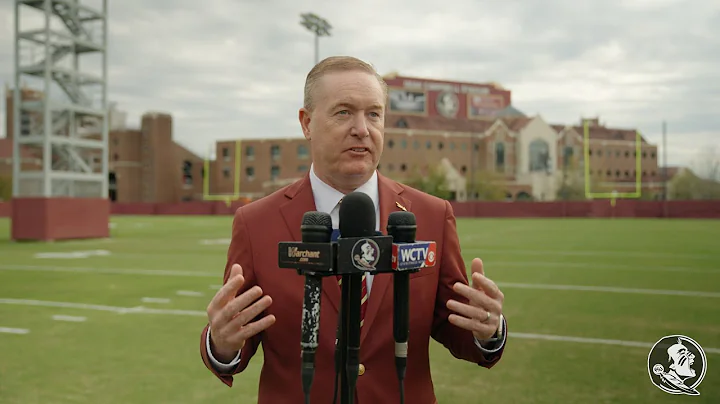 FSU FOOTBALL | Athletic Director Michael Alford on...