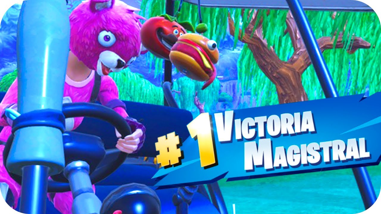 victoria magistral con el nuevo carrito de golf temporada 5 fortnite battle royale - fortnite victoria magistral png