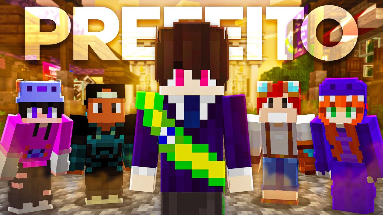 EU SOU O NOVO PREFEITO DE MINECRAFT ABSURDO