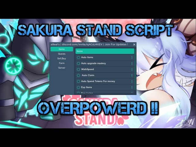 Sakura Stand Script