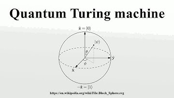 Quantum Turing machine