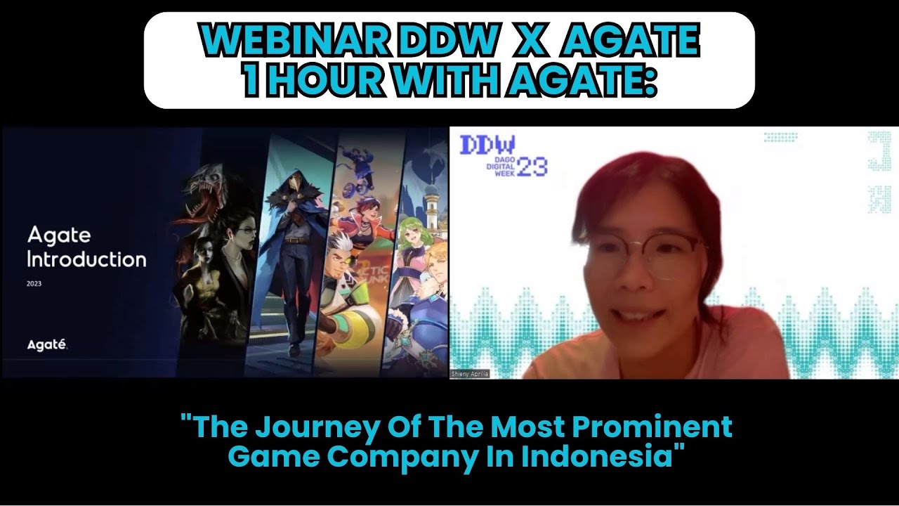 DDW X AGATE 1 HOUR WITH AGATE The Journey Of The Most Prominent Game