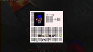 Minecraft Basic Redstone tutoral #1 Garbage Disposal