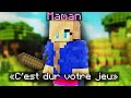 Ma MÈRE DÉCOUVRE Minecraft (elle a du mal)