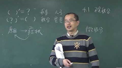 微积分 4.1 不定积分 | indefinite integral 宋浩微积分