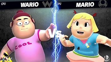 Smash Mods Ultimate:  Viewer Request Grenda vs Lotta Mega Battle