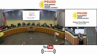PSUSD Board Meeting 2.24.2026
