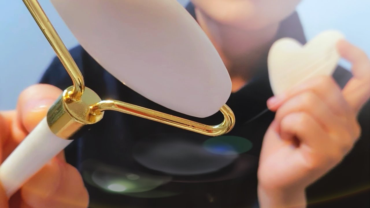 ASMR Face relaxation massage clinic 괄사 마사지 롤플레잉