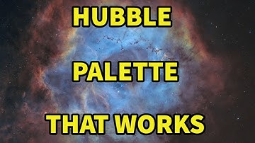 FINALLY! A Hubble Palette Technique that WORKS! (For me :D)