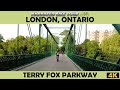 🚴‍♂️ London, Ontario - Terry Fox Parkway 🌳 4K Bike Ride
