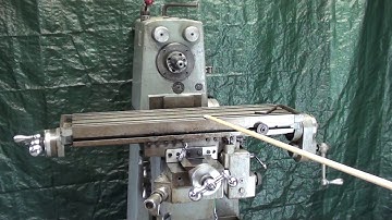 CLAUSING Milling Machine Tips #502 pt 7 tubalcain CONTROLS
