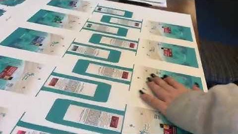 Gloss Spot on Soft Touch Coating for Packaging Using the Kompac ONYX 30