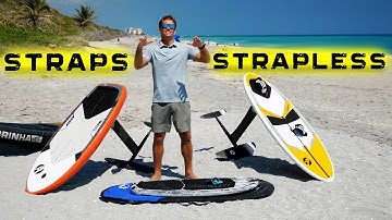 Straps VS Strapless | WING FOIL