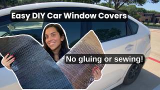 How to Make Window Covers for Car Camping