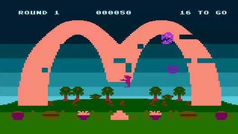 Pac Mac v2 GAME demo ATARI 8BIT XL XE 400 800 MC DONALDS PACMAN PAC MAN 600