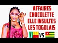 Chocolette la star du bnin insultes les togolais rponse  tout